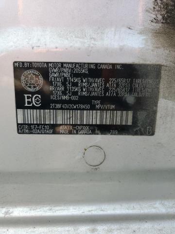 2012 TOYOTA RAV4 - 2T3BF4DV2CW178450