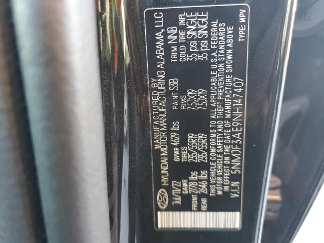 2022 HYUNDAI TUCSON SEL - 5NMJF3AE9NH147407