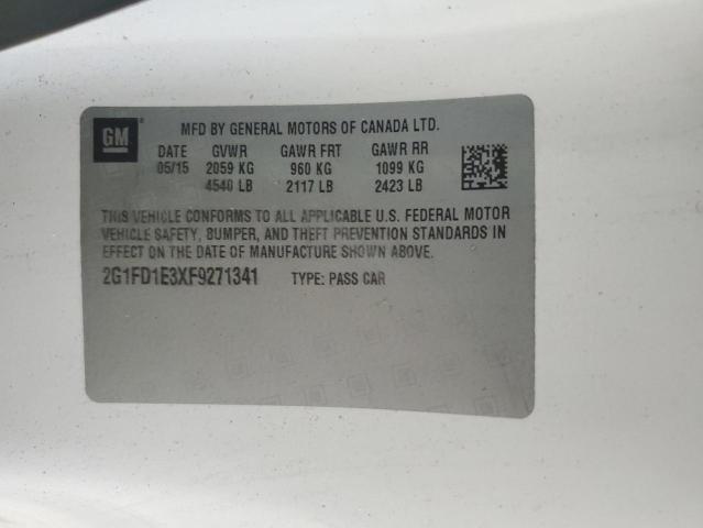 2015 CHEVROLET CAMARO LT 2G1FD1E3XF9271341