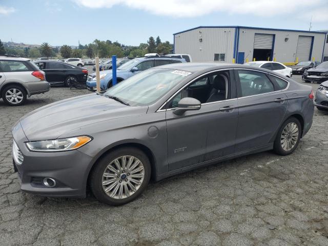 FORD FUSION SE 2014 charcoal  hybrid engine 3FA6P0PU5ER158930 photo #1