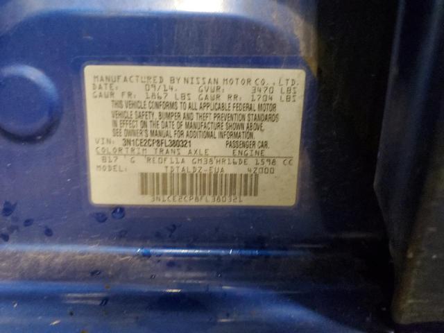2015 NISSAN VERSA NOTE - 3N1CE2CP8FL380321