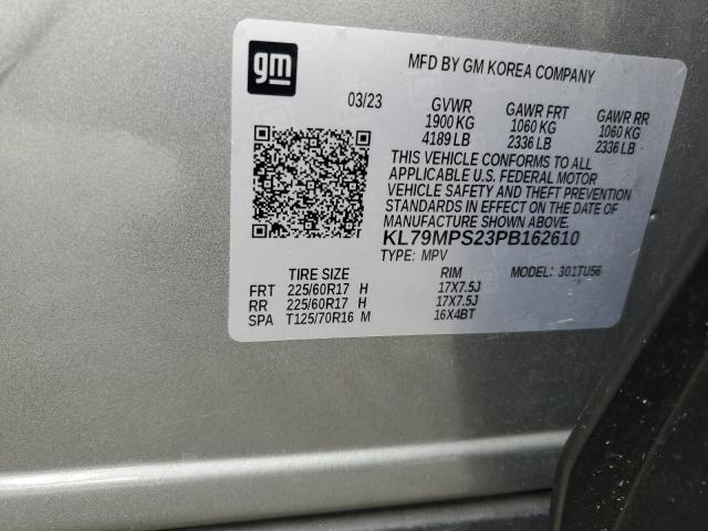 2023 CHEVROLET TRAILBLAZE - KL79MPS23PB162610