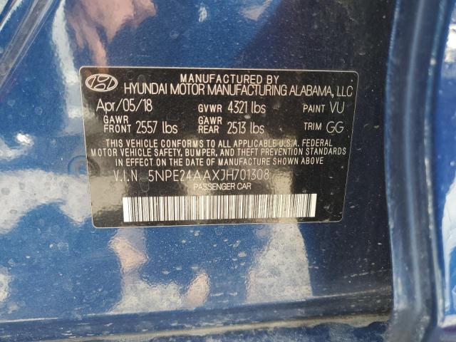 2018 HYUNDAI SONATA ECO 5NPE24AAXJH701308