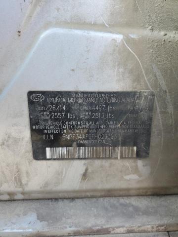 2015 HYUNDAI SONATA SPO 5NPE34AF9FH029323