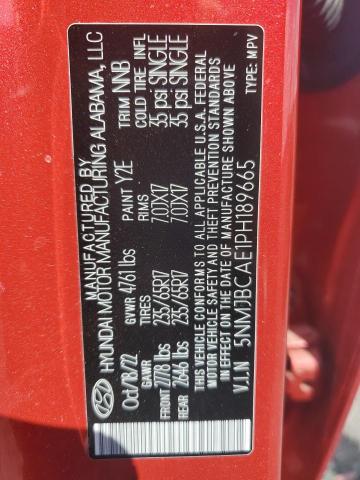 2023 HYUNDAI TUCSON SEL 5NMJBCAE1PH189665