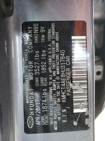 2017 HYUNDAI ACCENT SE - KMHCT4AE8HU317840