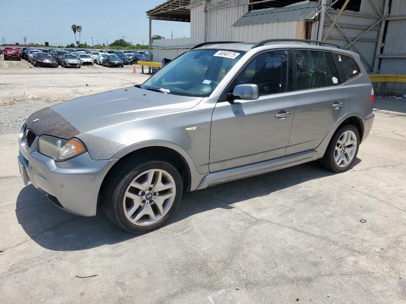 BMW X3 3.0I 2006 silver 4dr spor gas WBXPA93486WG87108 photo #1