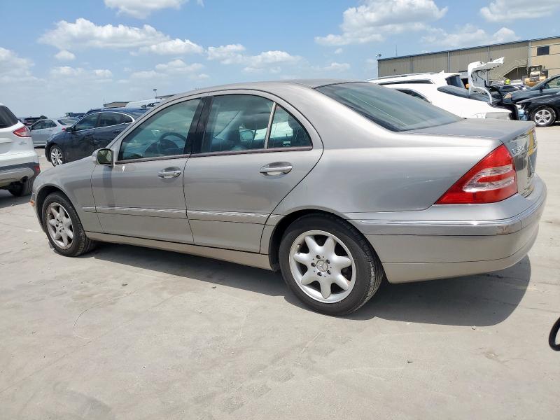 MERCEDES-BENZ C 320 4MAT 2004 gray sedan 4d gas WDBRF84J14F530499 photo #3