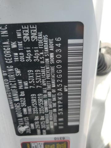 2016 KIA SORENTO SX - 5XYPKDA52GG090346