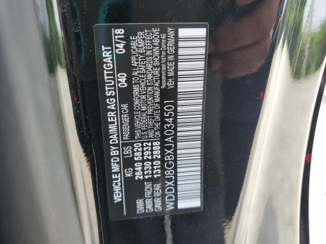 2018 MERCEDES-BENZ S 560 4MAT WDDXJ8GBXJA034501