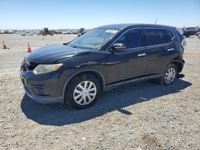 NISSAN ROGUE S 2015 black  gas 5N1AT2MT6FC902909 photo #1