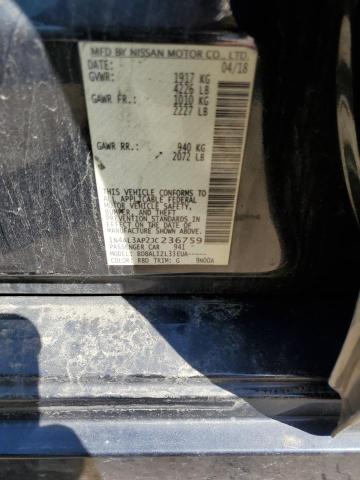 2018 NISSAN ALTIMA 2.5 #3197894510