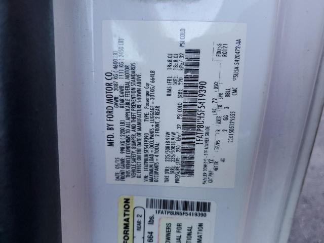 2015 FORD MUSTANG 1FATP8UH5F5419390