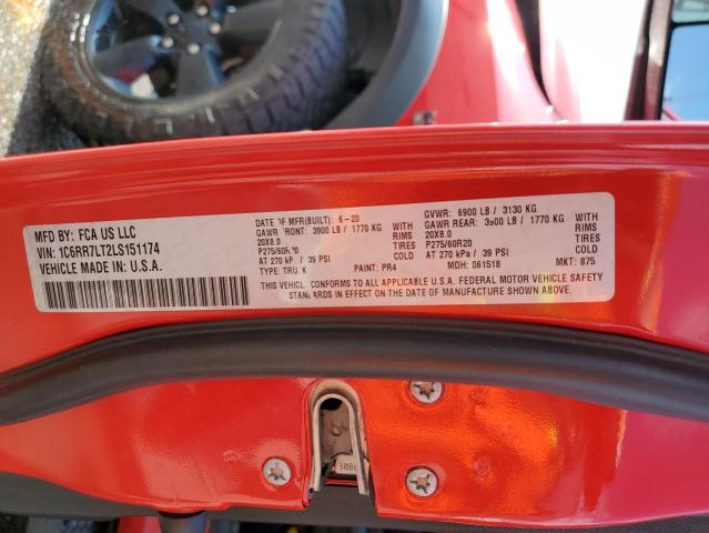 2020 RAM 1500 CLASS 1C6RR7LT2LS151174