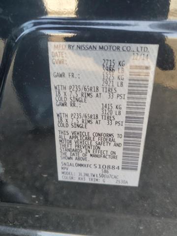 2015 INFINITI QX60 5N1AL0MMXFC510884