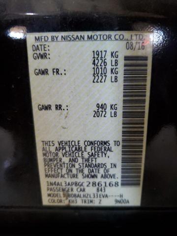 2016 NISSAN ALTIMA 2.5 - 1N4AL3AP8GC286168
