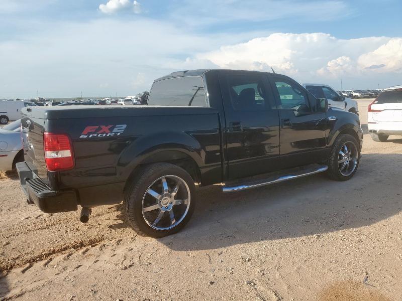 FORD F150 SUPER 2008 black  Gasoline 1FTRW12W38KE35978 photo #4