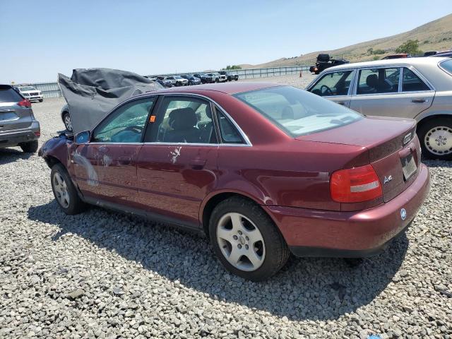 AUDI A4 2.8 QUA 1999 red  gas WAUED28D7XA285326 photo #3