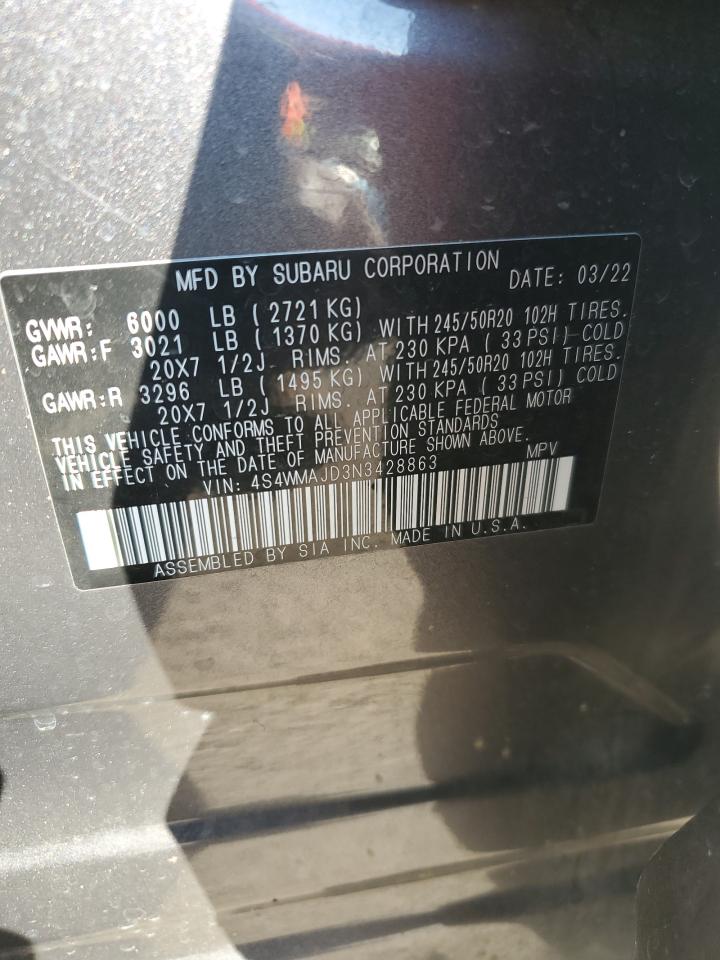 SUBARU ASCENT ONYX EDITION