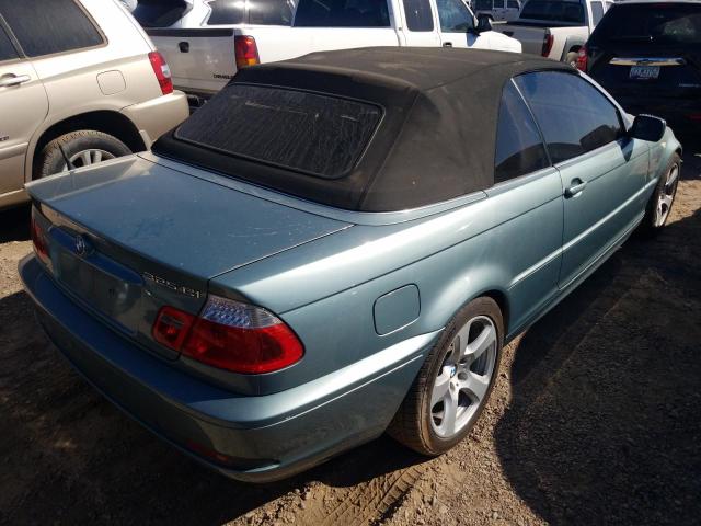 BMW 325 CI 2004 green converti gas WBABW33494PL31502 photo #4
