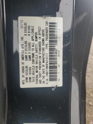 2015 HONDA ACCORD EXL 1HGCT1B89FA016117