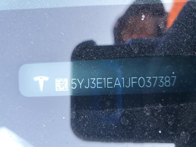 2018 TESLA MODEL 3 5YJ3E1EA1JF037387