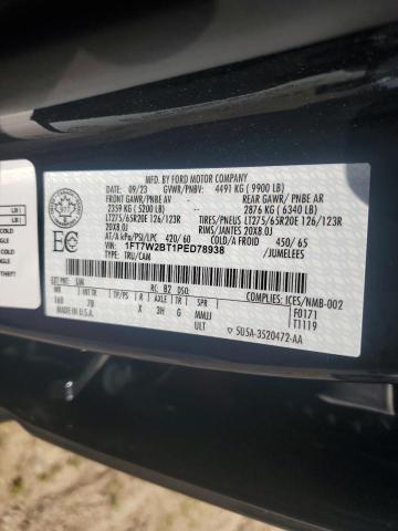 2023 FORD F250 SUPER DUTY 1FT7W2BT1PED78938