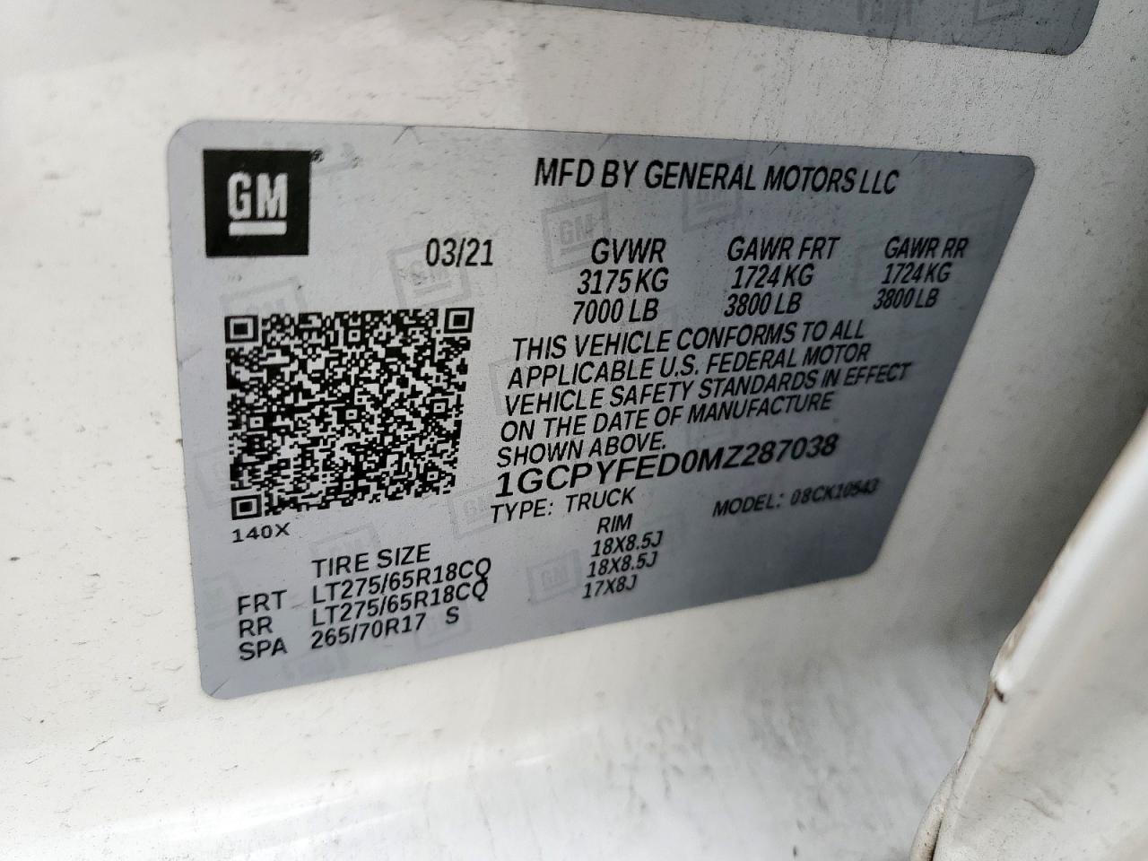 CHEVROLET SILVERADO K1500 LT TRAIL BOSS