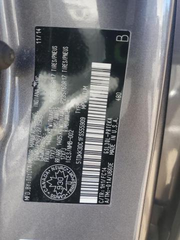 2015 TOYOTA SIENNA LE - 5TDKK3DC1FS555909