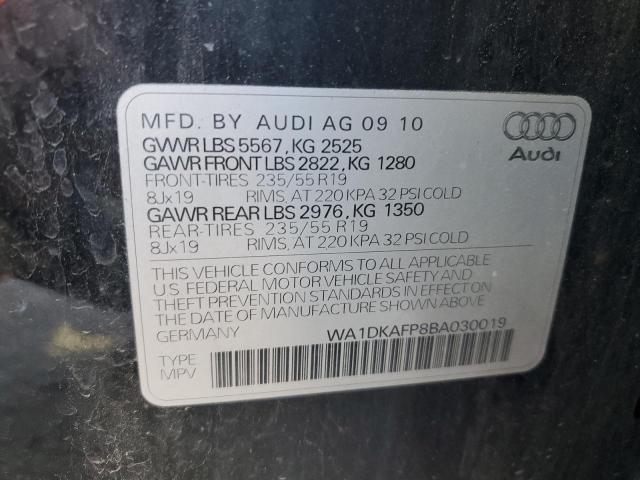 2011 AUDI Q5 PREMIUM - WA1DKAFP8BA030019