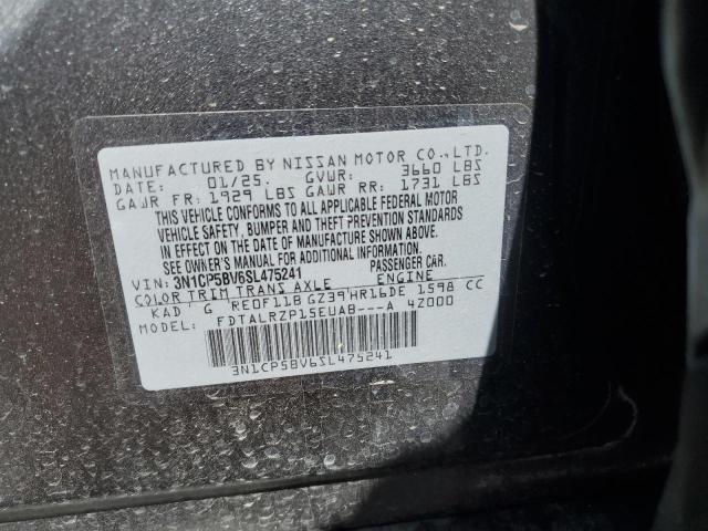 2025 NISSAN KICKS PLAY S 3N1CP5BV6SL475241