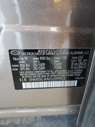 2020 HYUNDAI SANTA FE L 5NMS5CAA7LH199023
