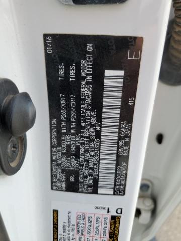 2016 TOYOTA 4RUNNER SR - JTEBU5JR2G5313003