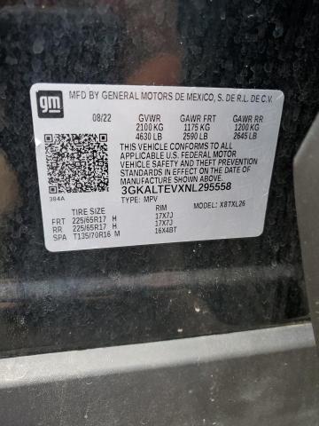 2022 GMC TERRAIN SL 3GKALTEVXNL295558