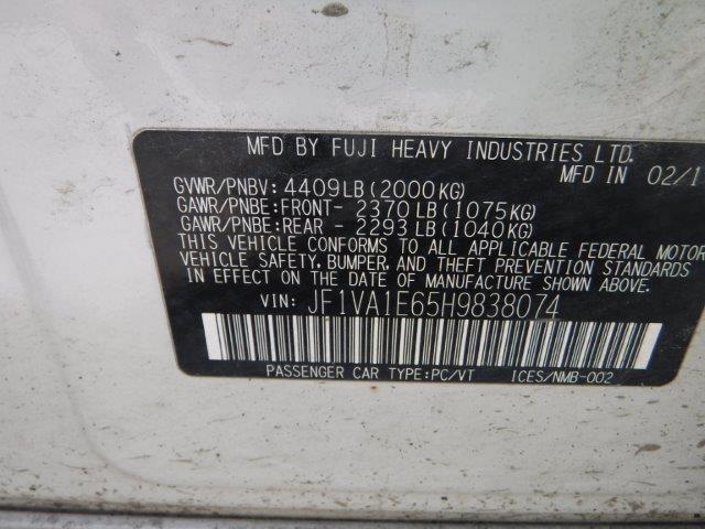 2017 SUBARU WRX PREMIU JF1VA1E65H9838074