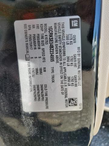 2011 CHEVROLET SILVERADO - 1GCRKSE34BZ234995