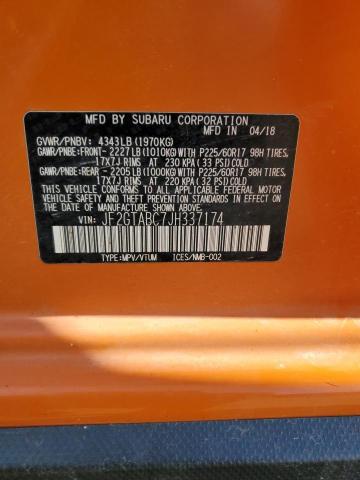 2018 SUBARU CROSSTREK JF2GTABC7JH337174