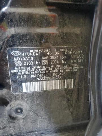 2020 HYUNDAI ELANTRA SE - KMHD84LF1LU925476