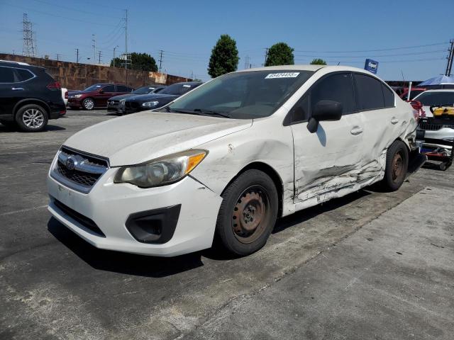 SUBARU IMPREZA 2014 white  gas JF1GJAA64EH022022 photo #1