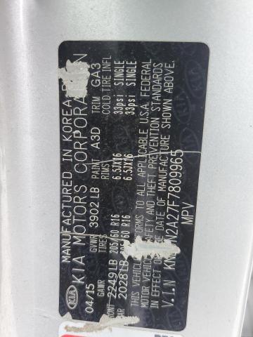 2015 KIA SOUL - KNDJN2A27F7809965