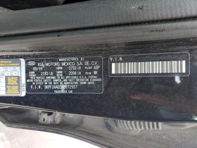 2020 KIA FORTE FE 3KPF24AD5LE172937