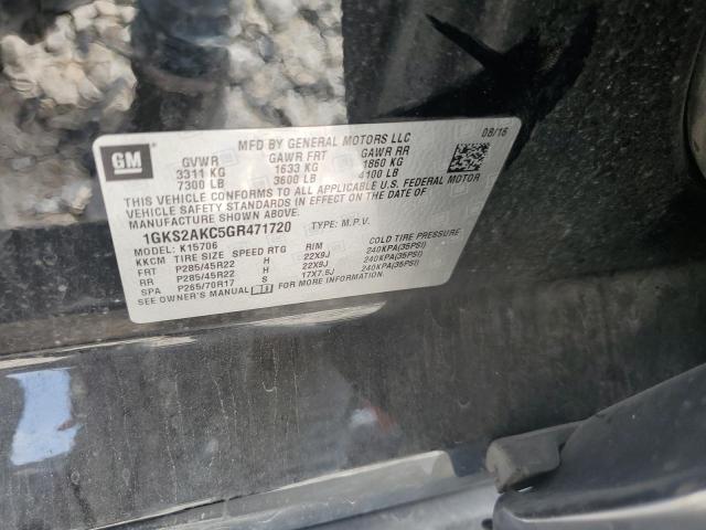 2016 GMC YUKON SLE 1GKS2AKC5GR471720