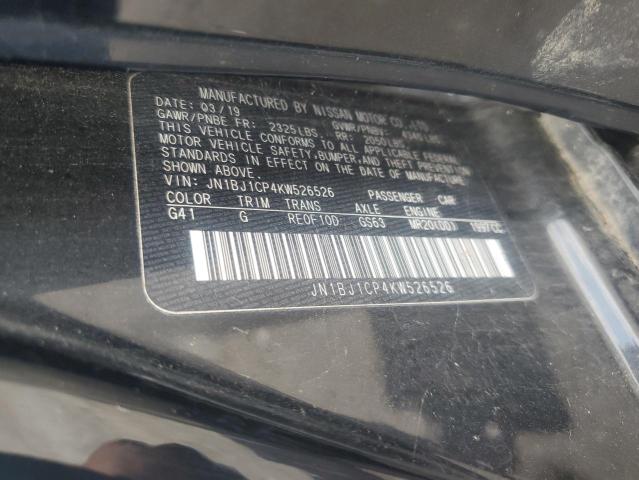 2019 NISSAN ROGUE SPOR JN1BJ1CP4KW526526