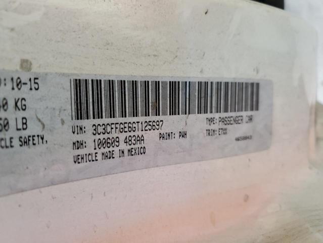 2016 FIAT 500 ELECTR - 3C3CFFGE6GT125697