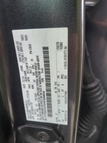 2017 FORD F150 SUPERCREW - 1FTEW1CFXHFA94004