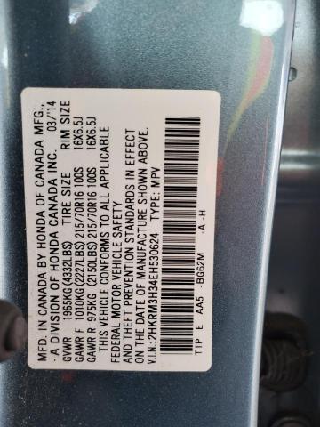 2014 HONDA CR-V LX - 2HKRM3H34EH530624
