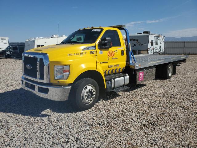 FORD F650 SUPER 2018 yellow  diesel 1FDWF6DE3JDF06459 photo #3