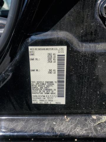 2022 NISSAN ALTIMA SR - 1N4BL4CV7NN317272