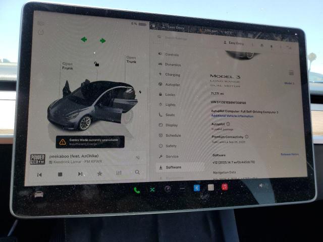 2022 TESLA MODEL 3 5YJ3E1EB8NF338186