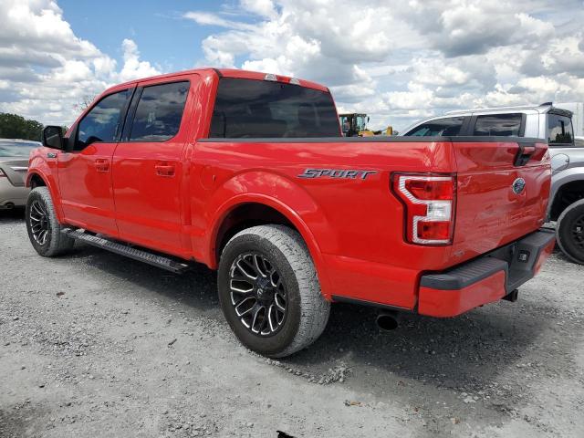 FORD F150 SUPER 2018 red  gas 1FTEW1CP6JFD41551 photo #3